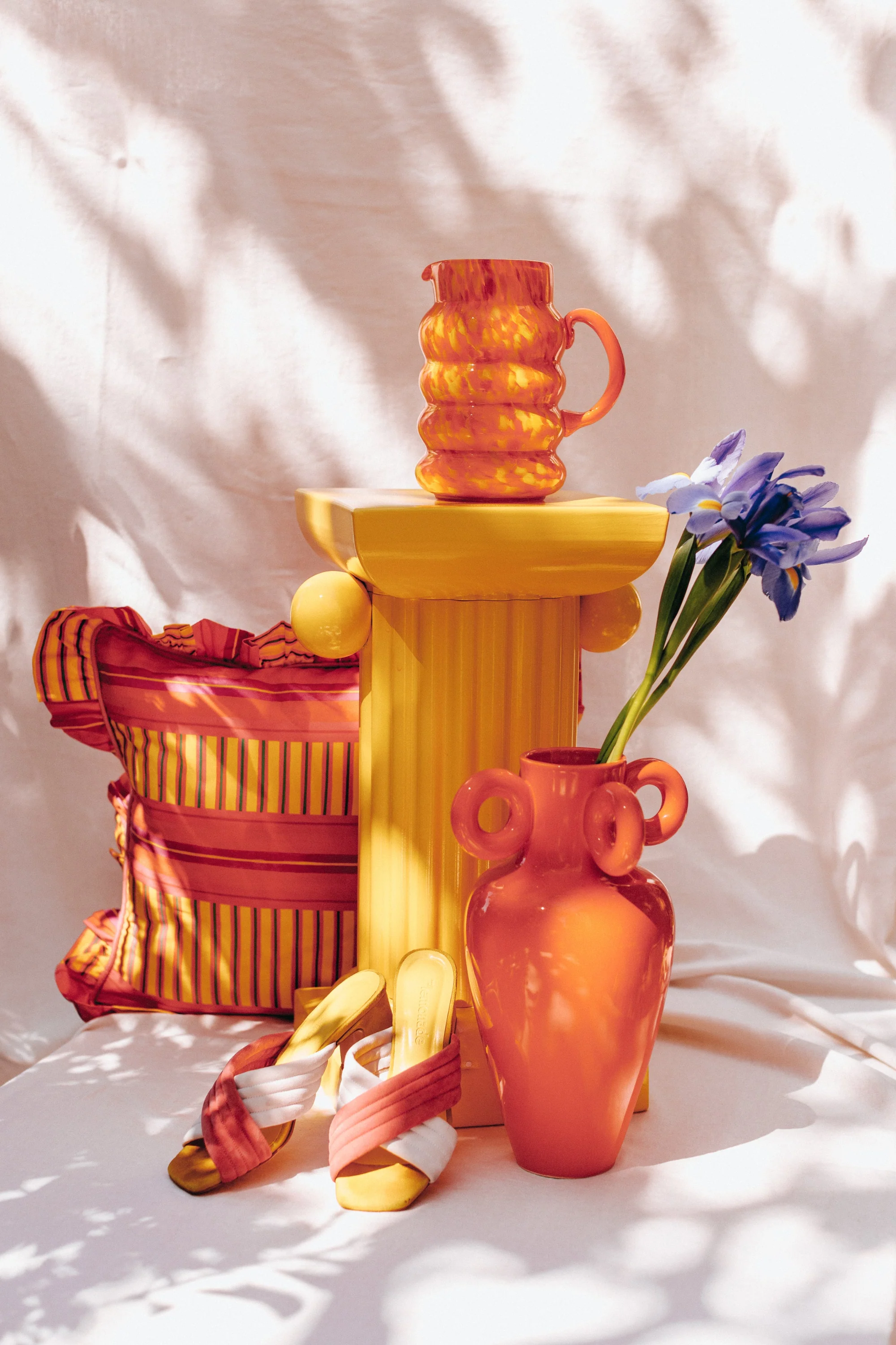 CARAFE ELIANOR ORANGE & JAUNE - Image 6