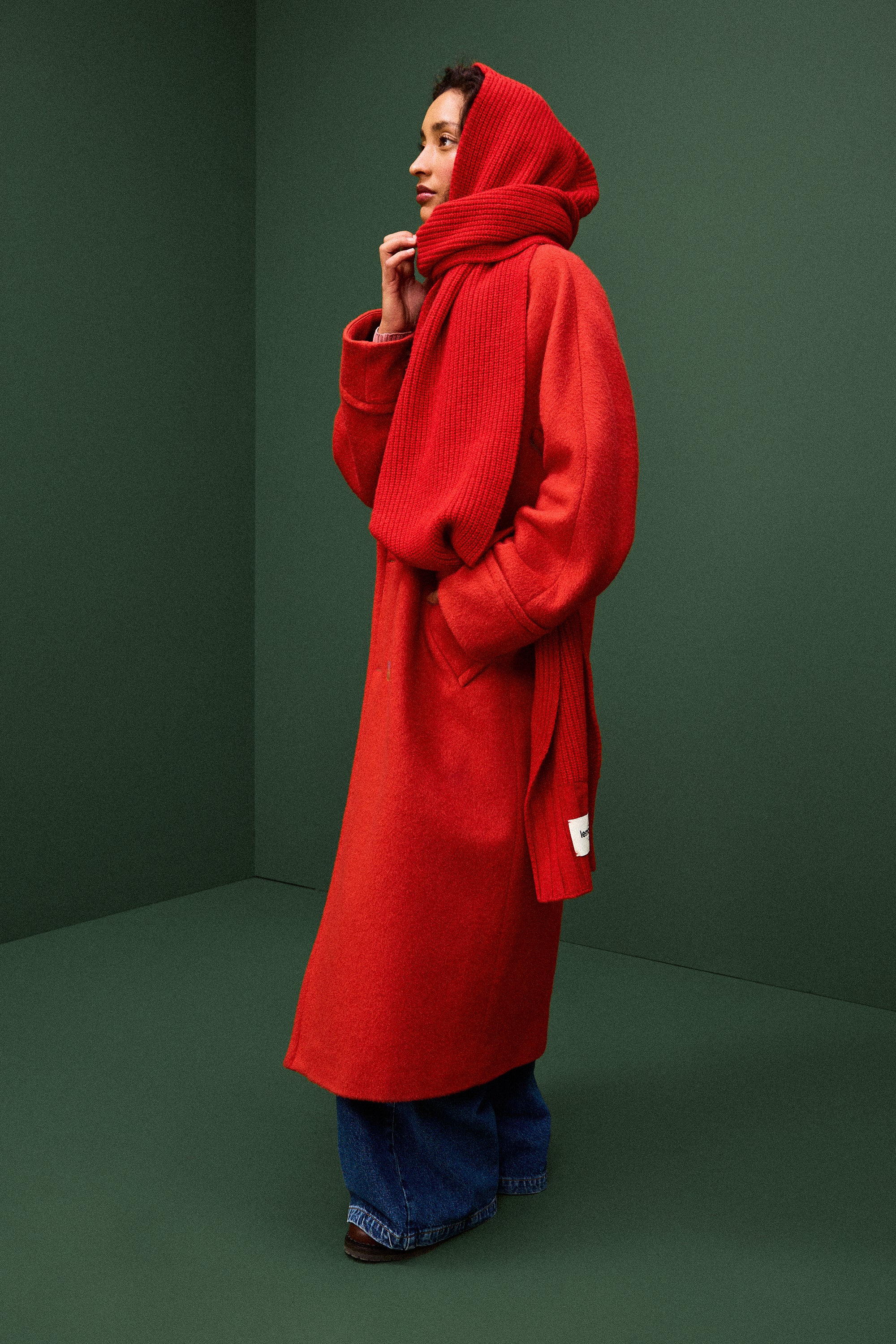 ECHARPE DOUX ROUGE - Image 3