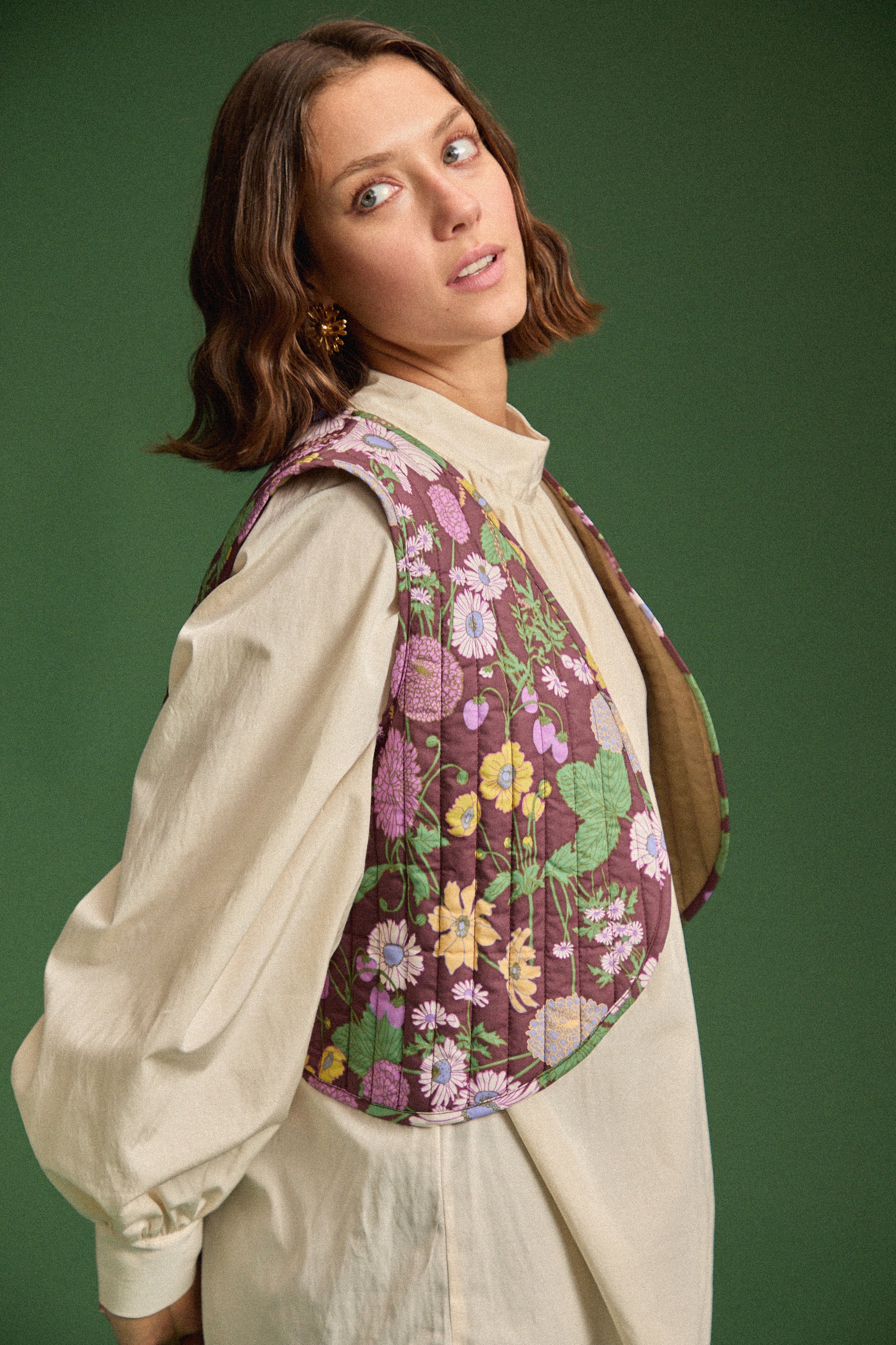 GILET RAVEL AUTUMN FLOWER MARKET