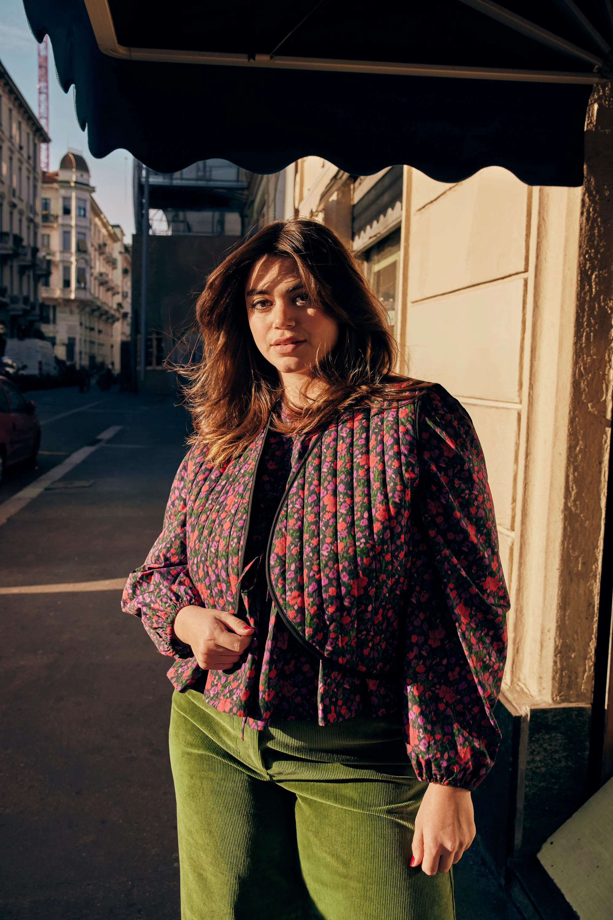 GILET RAVEL FLEURS IKAT - Image 5