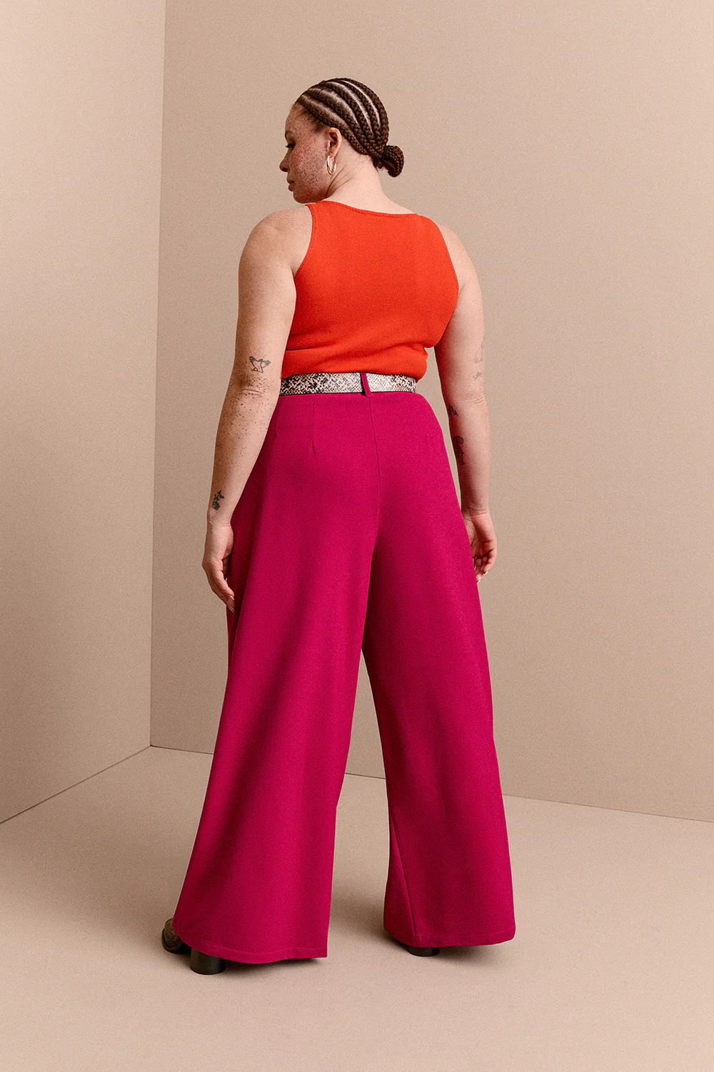 PANTALON HARYA FUCHSIA - Image 3