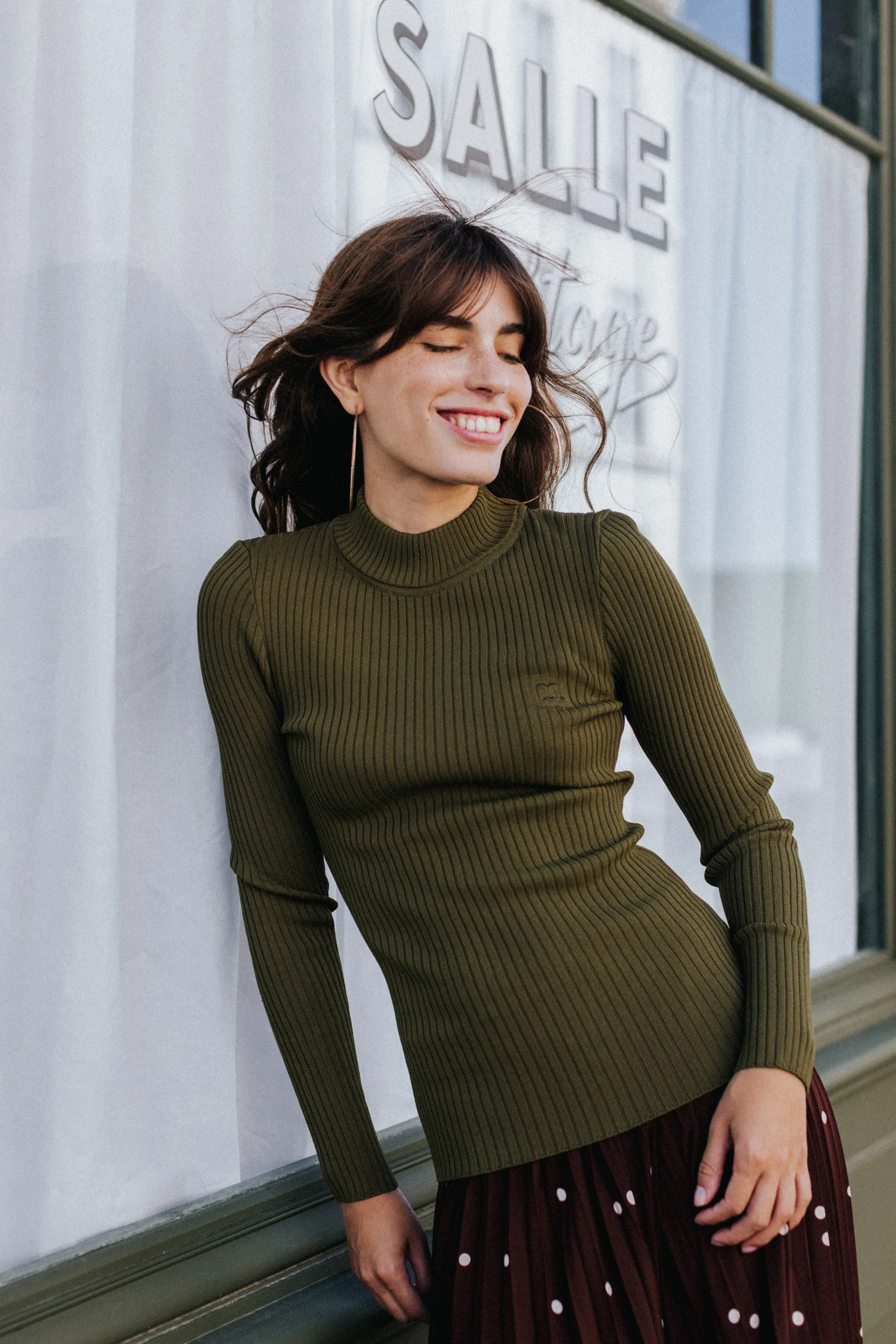 PULL EMY KAKI - Image 3