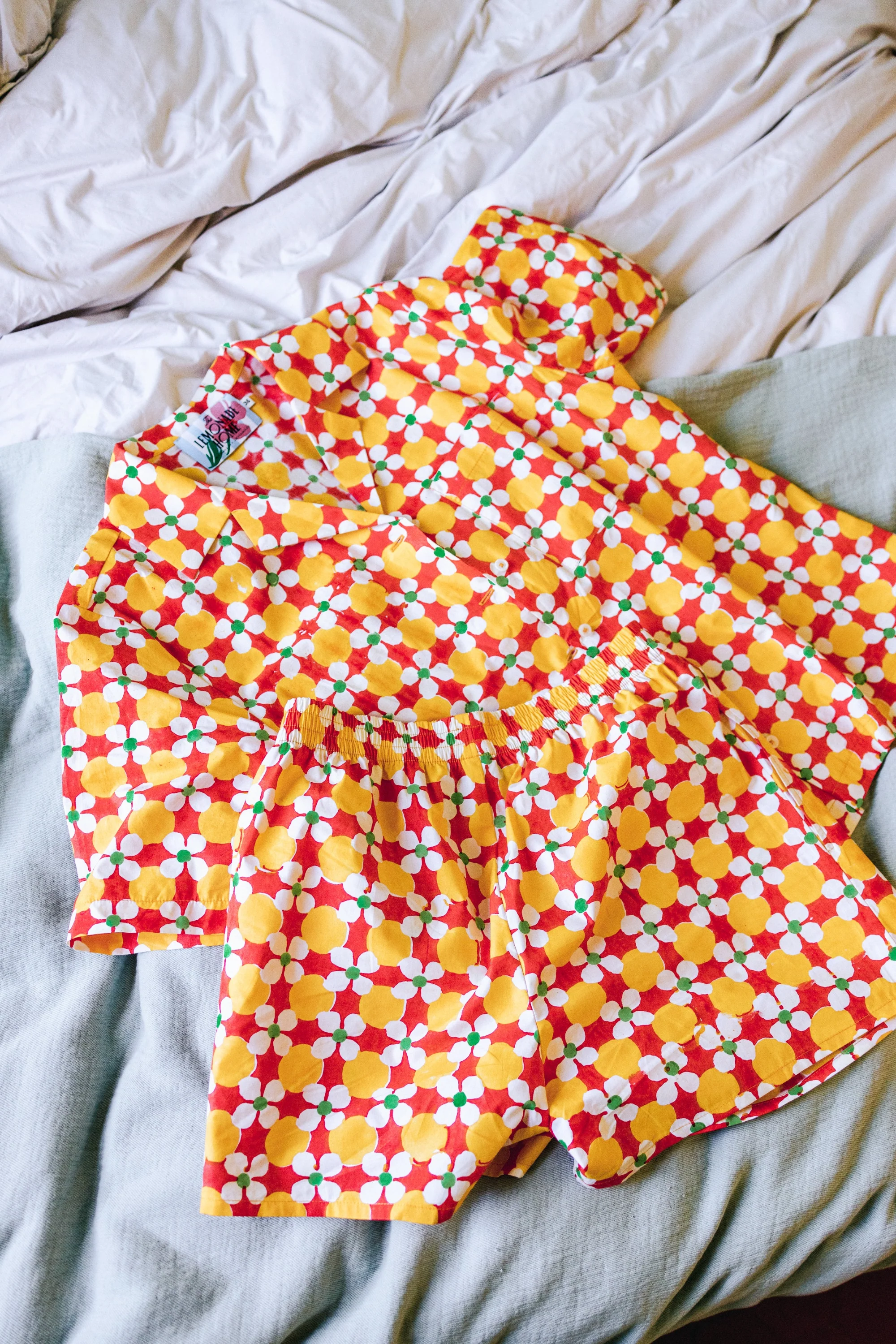 BAS DE PYJAMA ANDRÉ PÂQUERETTES