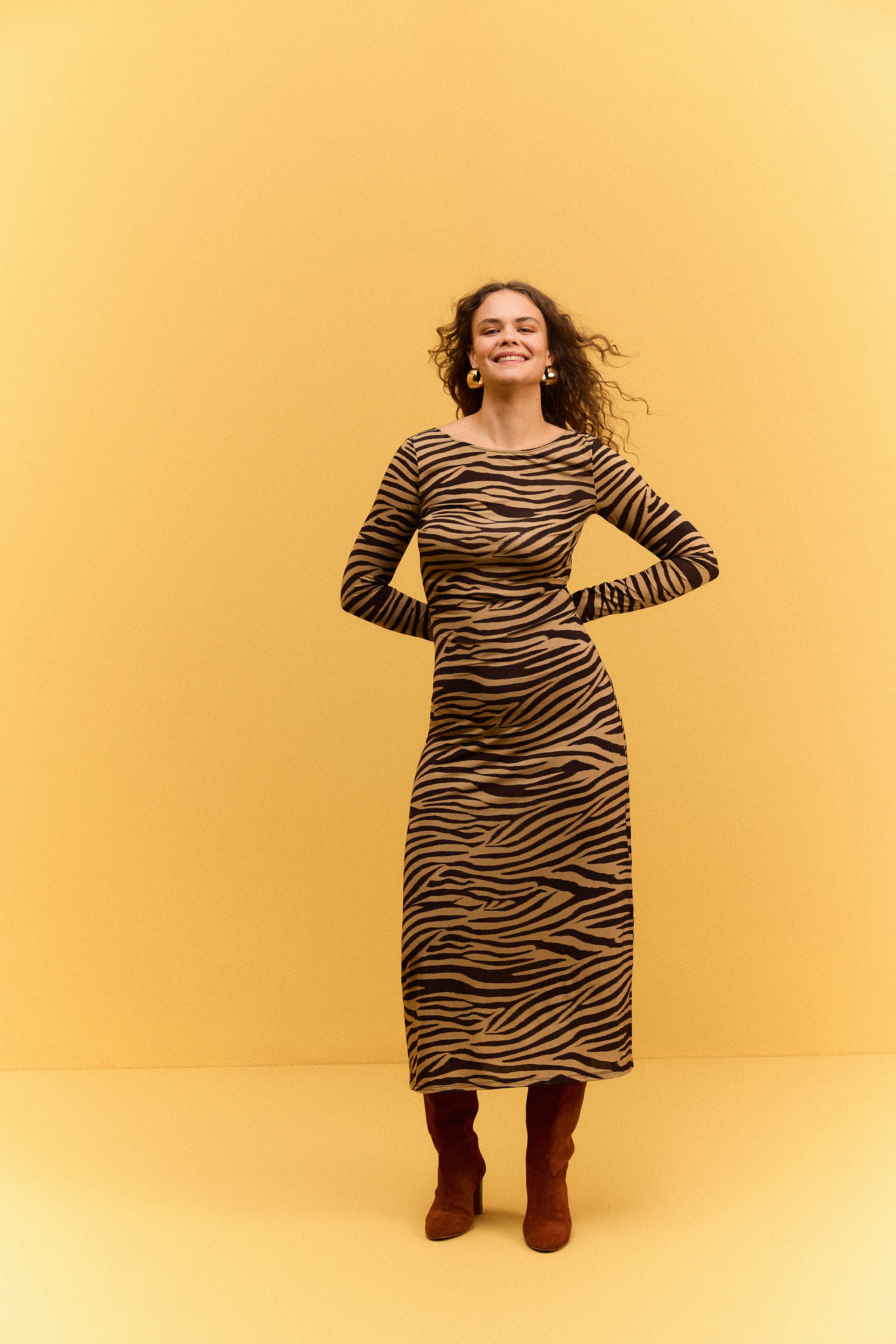 ROBE MADISON ZÈBRE