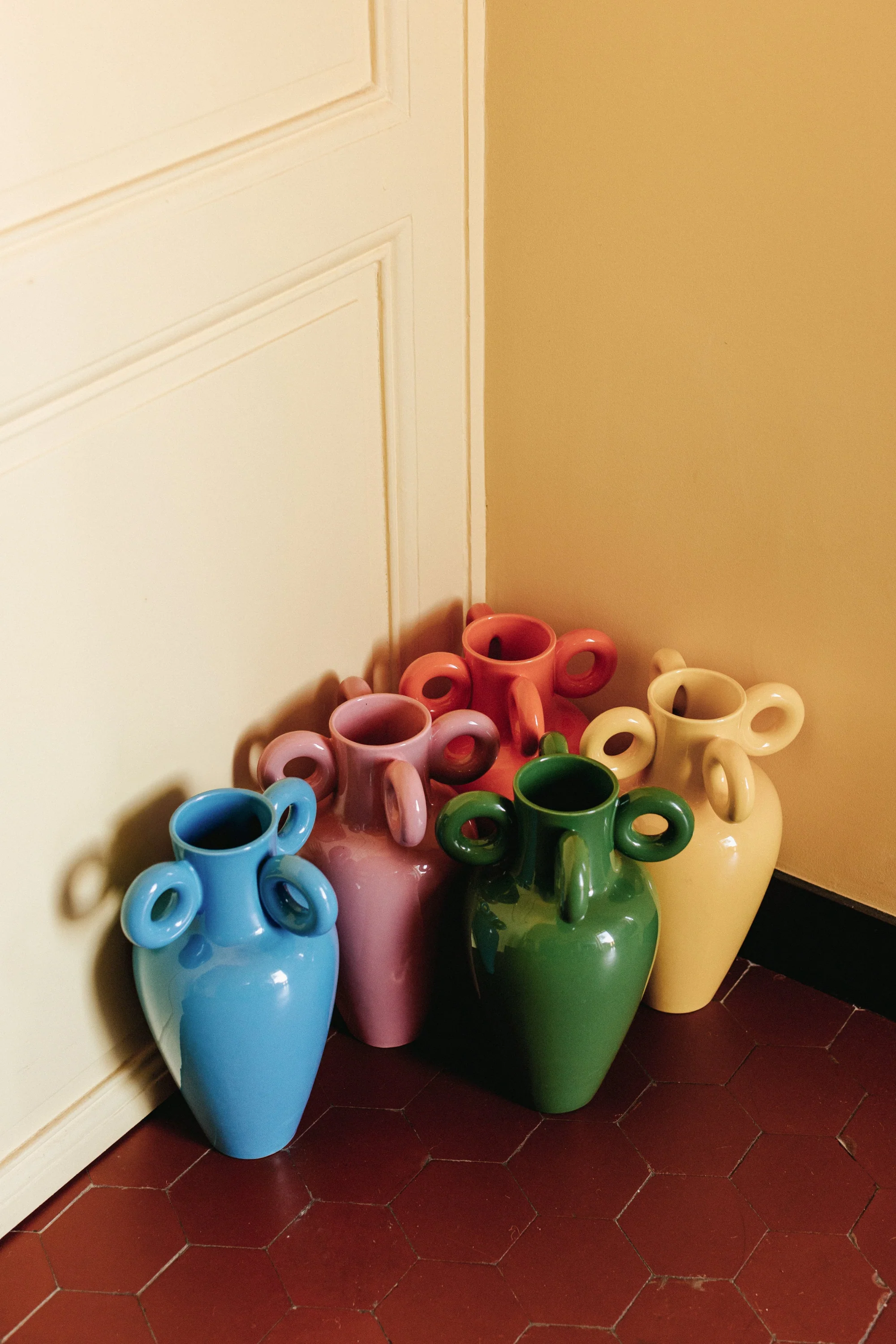 VASE HARRISON BLEU - Image 4