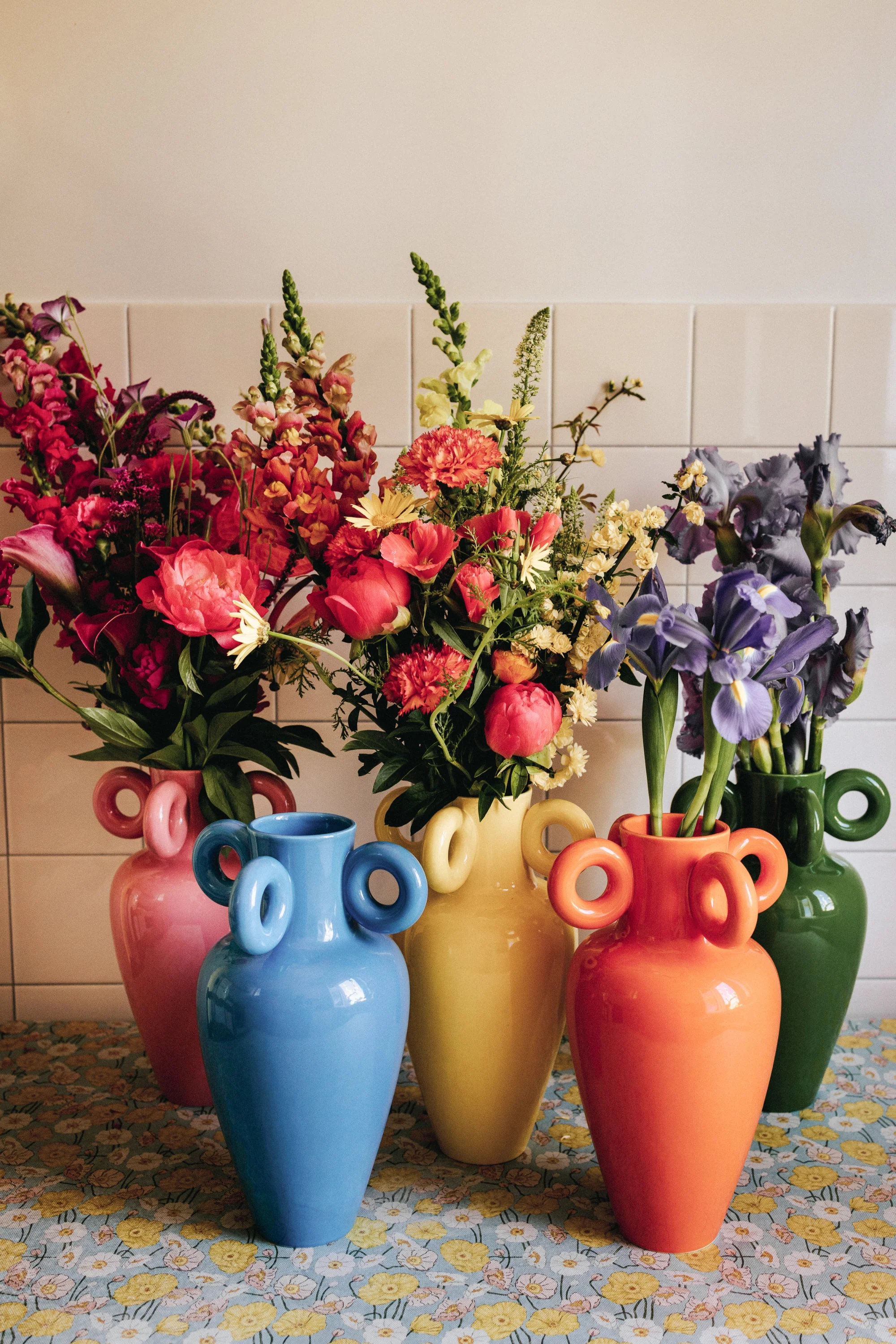 VASE HARRISON ORANGE - Image 4