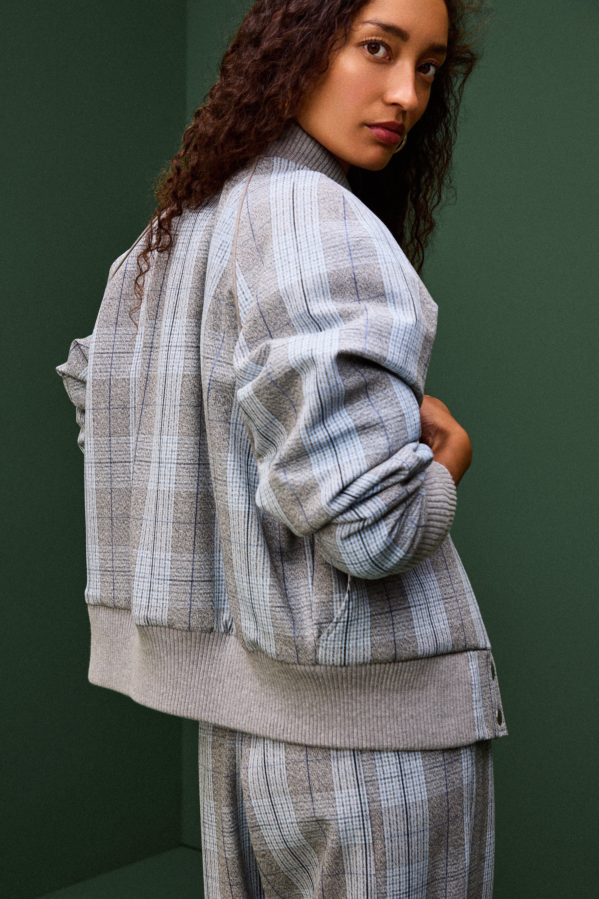 VESTE SUSANNA TWEED GRIS - Image 2