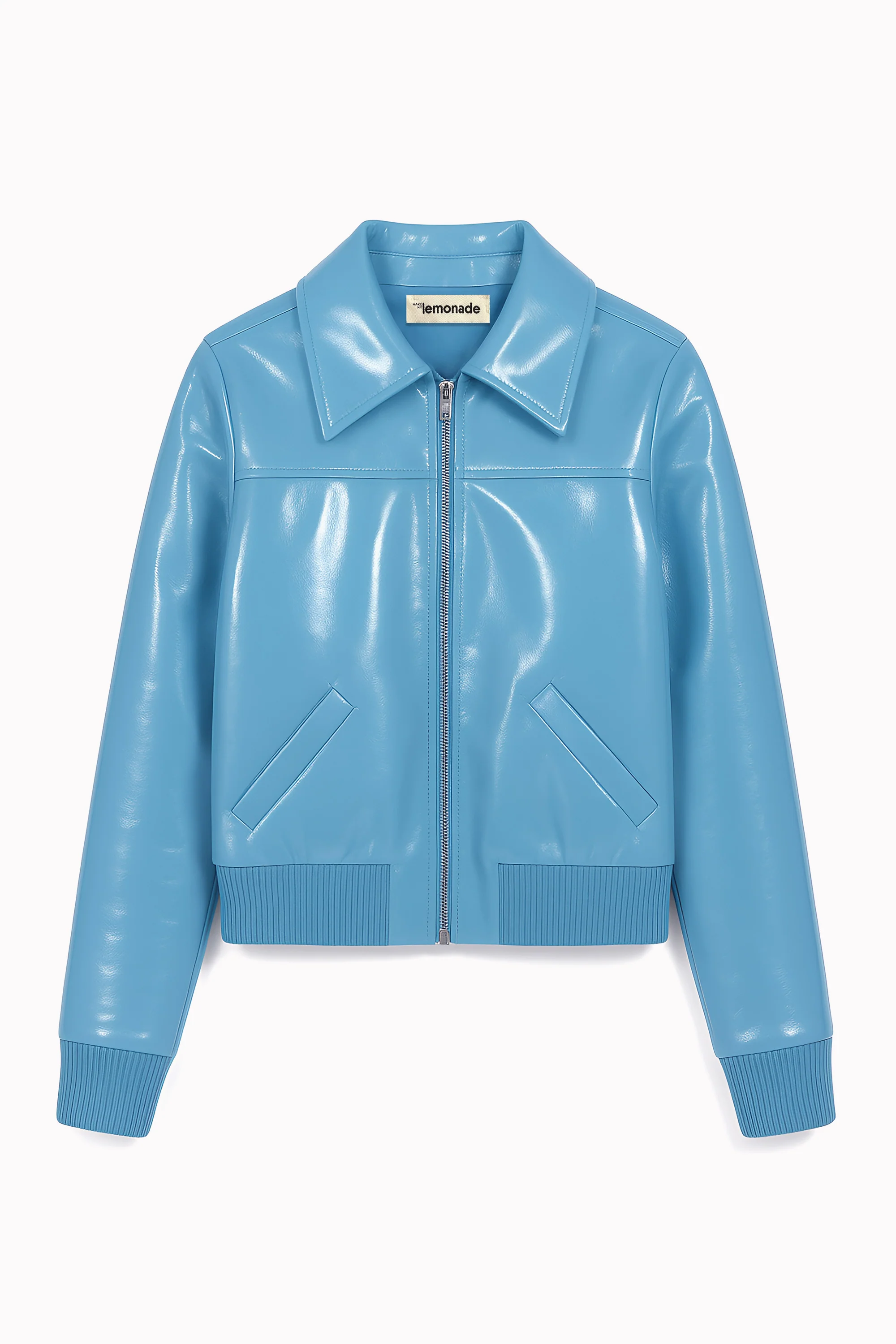 VESTE WILLY VINYLE BLEU - Image 2